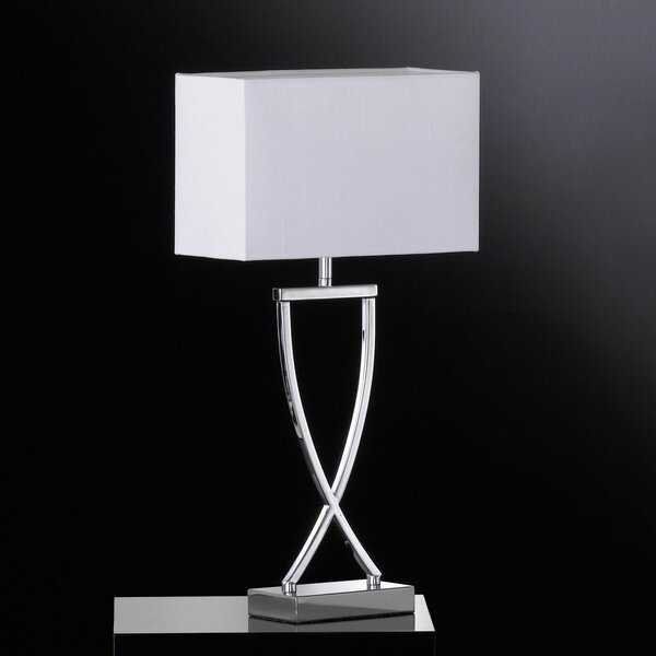 STOLNÍ LAMPA, E27, 27/12/51 cm Fischer & Honsel - Stolní lampy