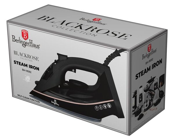Žehlička napařovací 2200 W Black Rose Collection