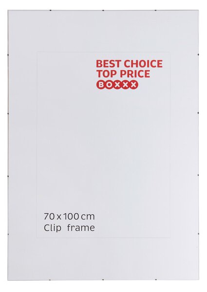 KLIPOVÝ RÁMEČEK, 1 foto 70 cm x 100 cm Boxxx - Fotorámečky & obrazové rámy
