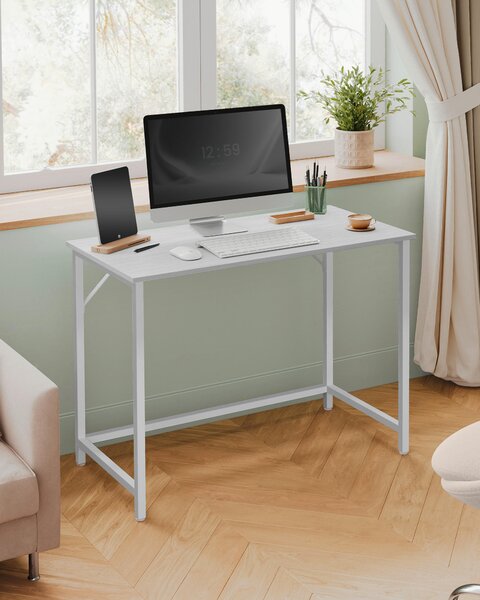 PC STŮL, bílá, 100/50/76 cm Boxxx - Online Only psací stoly, Online Only