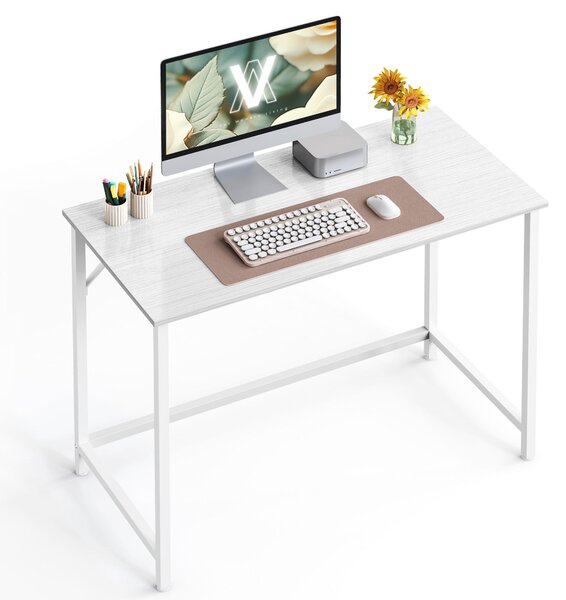 PC STŮL, bílá, 100/50/76 cm Boxxx - Online Only psací stoly, Online Only
