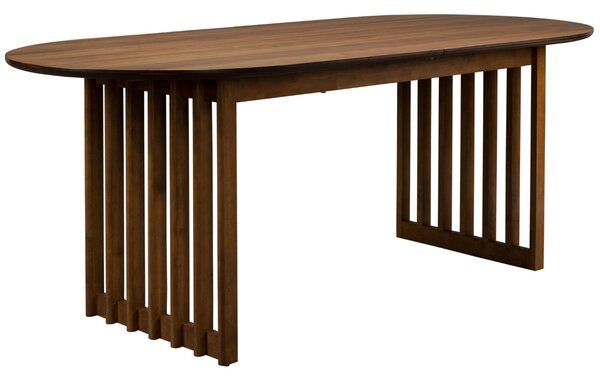 Ořechový rozkládací jídelní stůl DUTCHBONE BARLET 200/240 x 90 cm