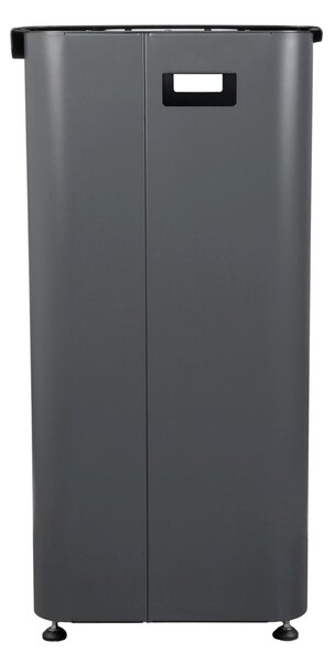 Alda Sestava na tříděný odpad Eko Star Station 3 x 60 l, lakovaná ocel, šedá