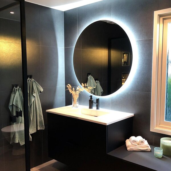 Koupelnové zrcadlo s LED podsvícením L82