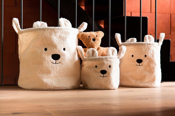 SADA ÚLOŽNÝCH BOXŮ, bílá Childhome - Online Only dětský textil, Online Only