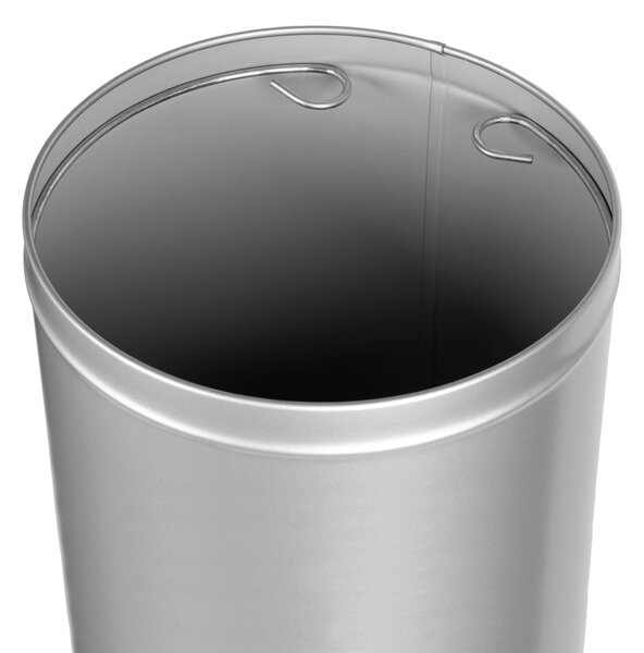 Alda Odpadkový koš Room Basket 45 l, lakovaná ocel, šedá