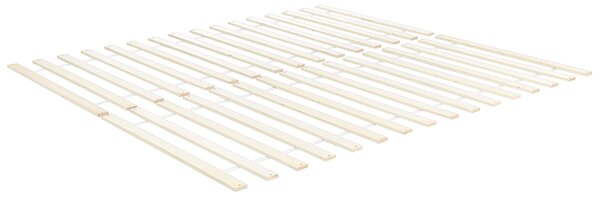 Postel se 2 zásuvkami Borovicové dřevo DAUPHIN 140 x 200 cm Světle hnědá