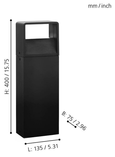EG 98271 Venkovní stojací svítidlo DONINNI 1 98271 - EGLO