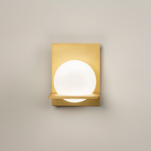 Nástěnné designové skleněné svítidlo Lune Magico Gold (LMD)