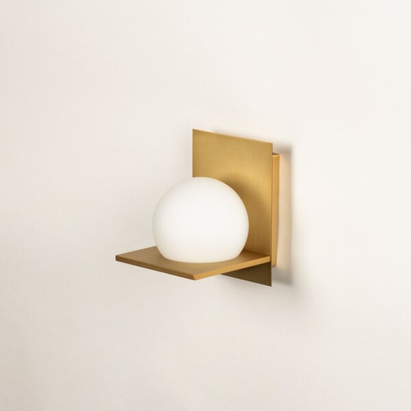 Nástěnné designové skleněné svítidlo Lune Magico Gold (LMD)