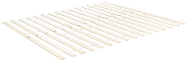 Postel se 2 zásuvkami Borovicové dřevo DAUPHIN 120 x 200 cm Světle hnědá