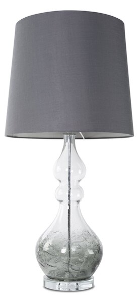 STOLNÍ LAMPA TIANA (01) 32X38X76 CM ŠEDÁ