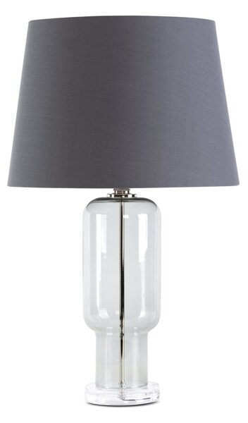 LAMPA LILA (02) 32X40X66 CM ŠEDÁ