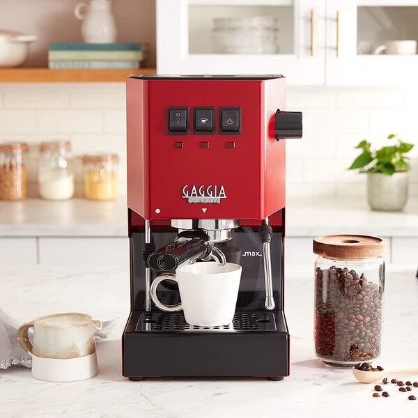 Gaggia Classic E24 červená