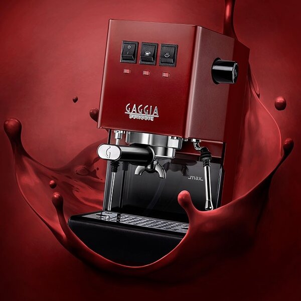 Gaggia Classic E24 červená