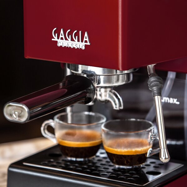 Gaggia Classic E24 červená