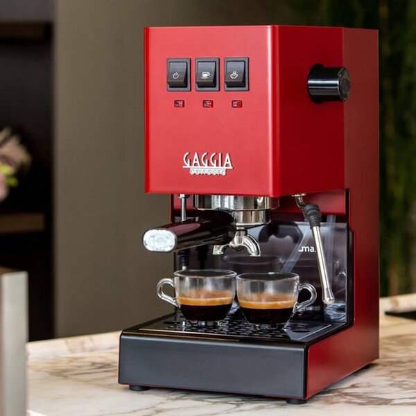 Gaggia Classic E24 červená
