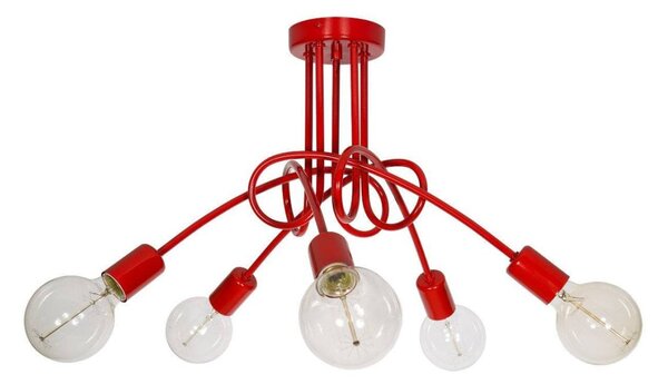 Stropní svítidlo Edison 5, výběr z 10 barev