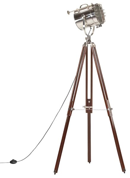 Stojací lampa na stativu masivní mangovníkové dřevo 180 cm