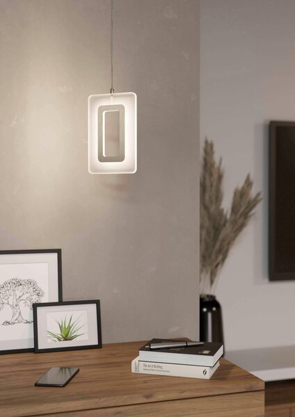 ZÁVĚSNÉ LED SVÍTIDLO, 14/10,5/110 cm Eglo - Online Only svítidla, Online Only