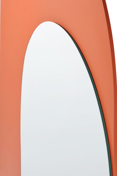 Zrcadlo GROISES 55 cm 140 cm Oranžová
