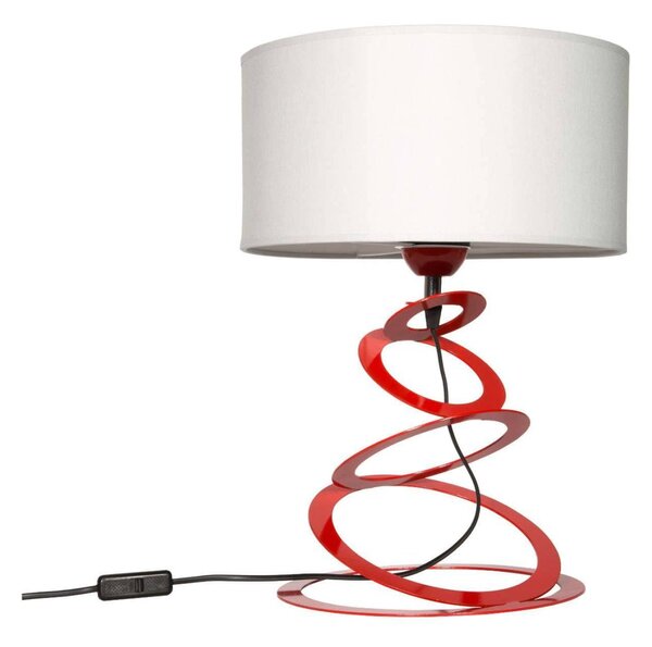 Stolní lampa Indigo, 1x textilní stínítko (výběr ze 3 barev), (výběr ze 3 barev konstrukce), o