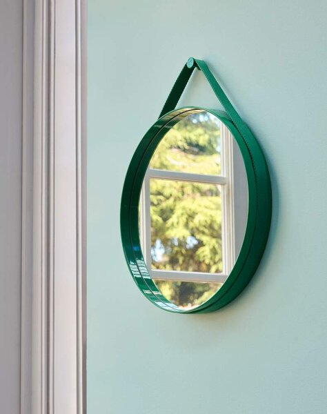 HAY Zrcadlo Strap Mirror 50cm, light grey