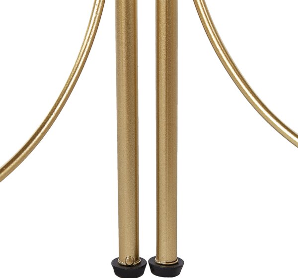 3dílný paraván TURANIA Zlatá 100 cm 170 cm