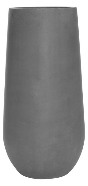 Květináč Nax šedý M, ⌀ 35 cm x v 70 cm, 6,4 kg, 51,3 l