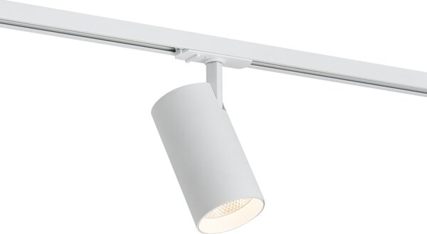 Moderní bodové svítidlo bílé pro 1fázový kolejnicový systém vč. LED - Iconic Mark