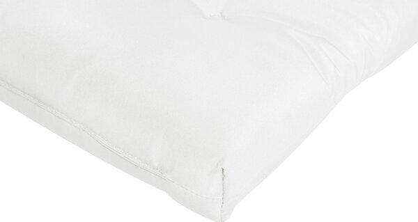 Polstr na zahradní lehátko CESANA PREMIUM 192 x 56 cm Krémově bílá
