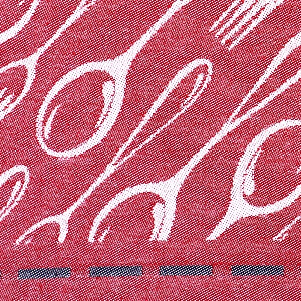 Utěrka DESIGN gourmet červená 50 x 70 cm