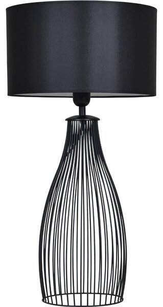 Stolní lampa Milano, 1x textilní stínítko (výběr ze 6 barev), (výběr ze 2 tvarů), (výběr ze 3 barev konstrukce)
