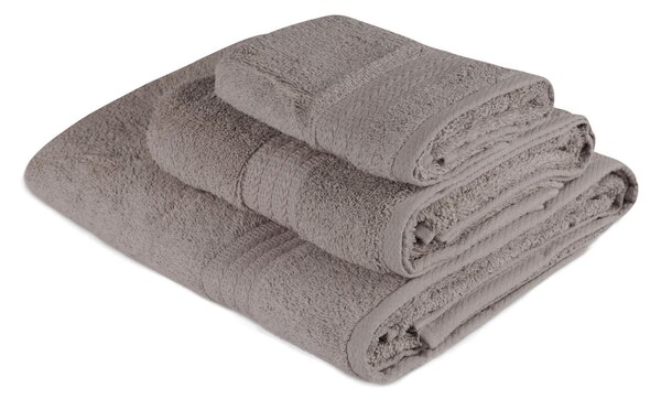 SADA RUČNÍKŮ A OSUŠEK, 30/50 cm, šedá - Sady ručníků, Online Only