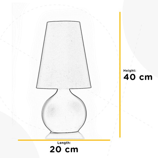 STOLNÍ LAMPA, E27, 20/40 cm - Online Only svítidla, Online Only