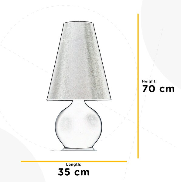 STOLNÍ LAMPA, E27, 35/70 cm - Online Only svítidla, Online Only