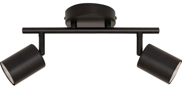 Atmosphera - Bodové svítidlo VICO 2xGU10/25W/230V černá
