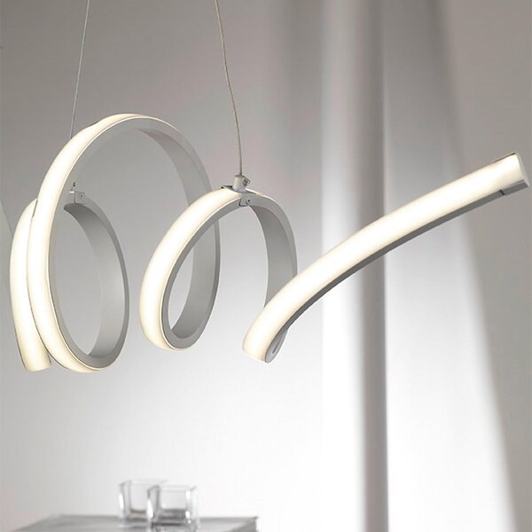 ZÁVĚSNÉ LED SVÍTIDLO, 80/25/145 cm - Online Only svítidla, Online Only