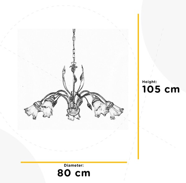 LUSTR, 80/105 cm - Online Only svítidla, Online Only
