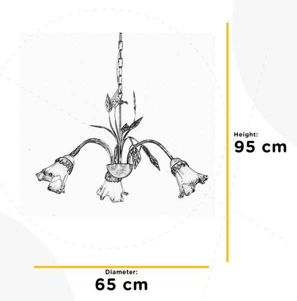 LUSTR, 80/105 cm - Online Only svítidla, Online Only