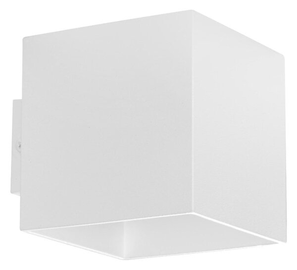Nástěnné svítidlo Cube, 1x kovové stínítko (výběr ze 3 barev)
