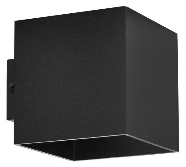 Nástěnné svítidlo Cube, 1x kovové stínítko (výběr ze 3 barev)