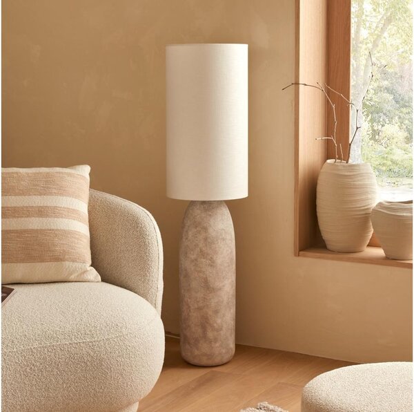 Atmosphera - Stojací lampa KEYAH 1xE27/40W/230V 111 cm šedá