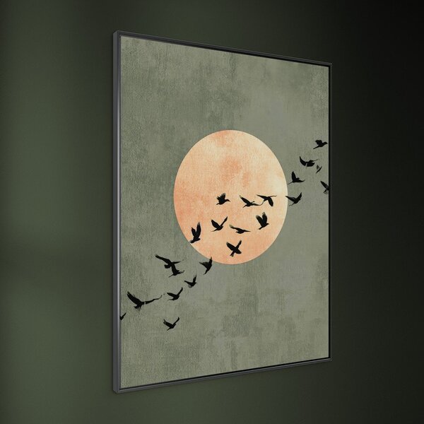 Tištěný obraz s rámem 60x80 cm Midnight Flight – Styler