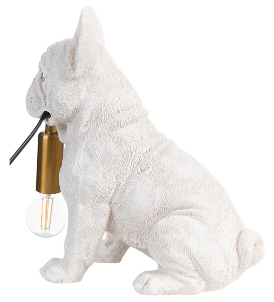 Stolní lampa Pes BRUNO Bílá