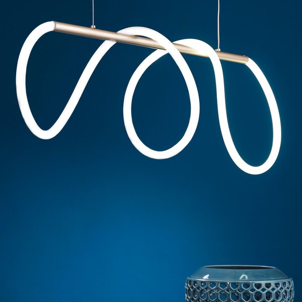 ZÁVĚSNÉ LED SVÍTIDLO, 90/90/120 cm - Online Only svítidla, Online Only