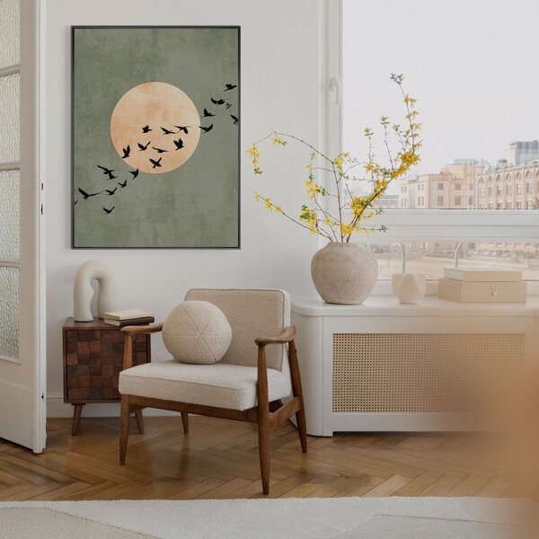 Tištěný obraz s rámem 60x80 cm Midnight Flight – Styler