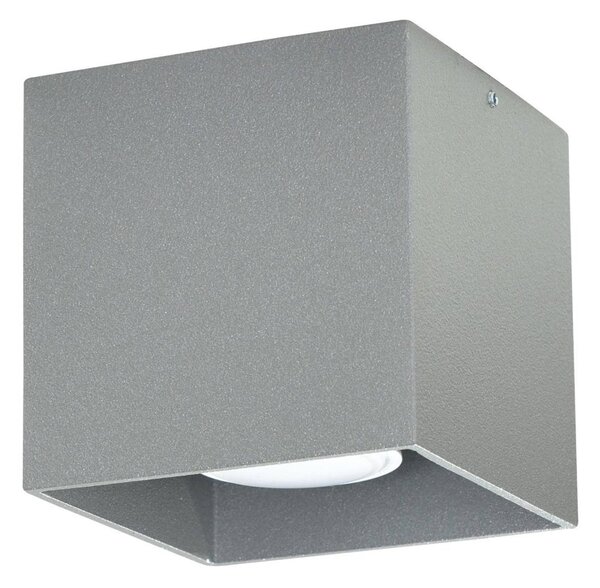 Stropní svítidlo Cube, 1x kovové stínítko (výběr ze 3 barev)