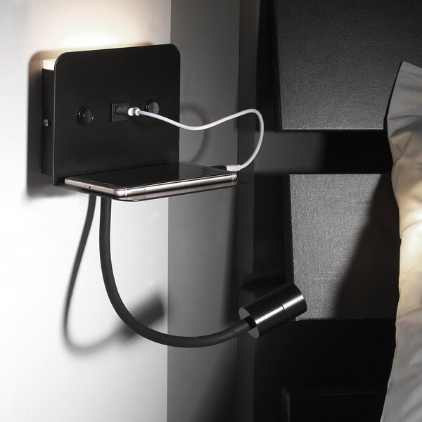 NÁSTĚNNÉ LED SVÍTIDLO, 16/13/46 cm - Online Only svítidla, Online Only