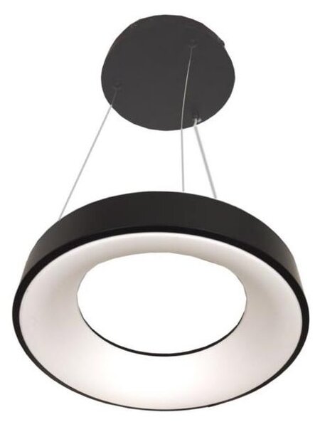 LED Lustr na lanku DRAX LED/32W/230V 4000K pr. 38 cm černá